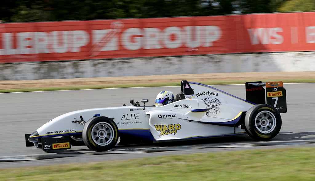 Enzo Hallman i Formula Nordic
(Foto: Motorsporten.dk)